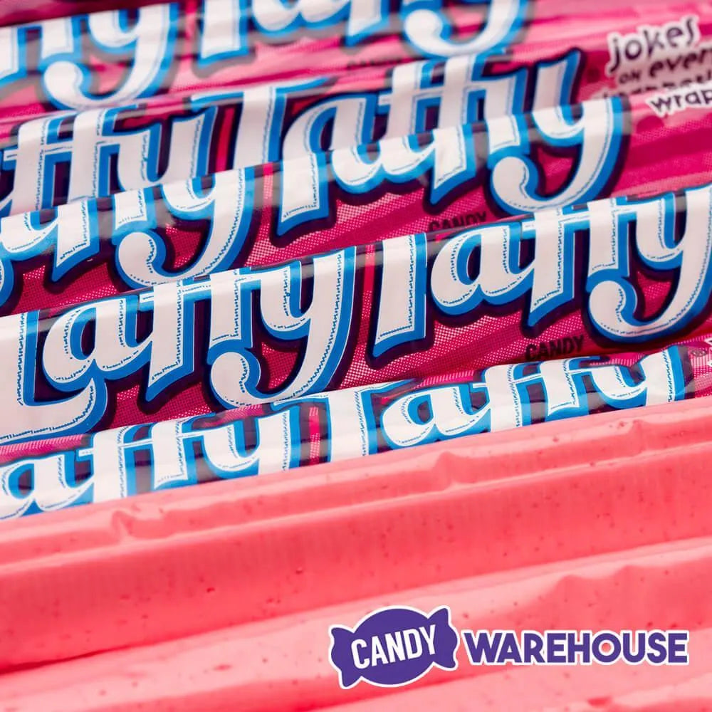 Laffy Taffy Candy Ropes - Strawberry: 24-Piece Box