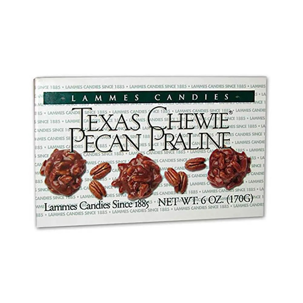 Lamme's Texas Chewie Pecan Pralines: 6-Ounce Gift Box