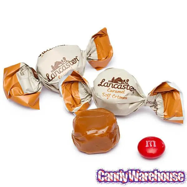 Lancaster Caramel Soft Cremes Candy: 8-Ounce Bag