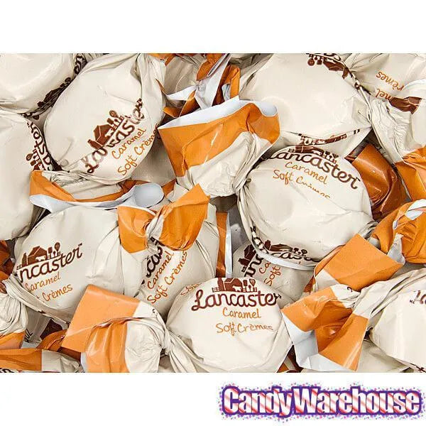 Lancaster Caramel Soft Cremes Candy: 8-Ounce Bag