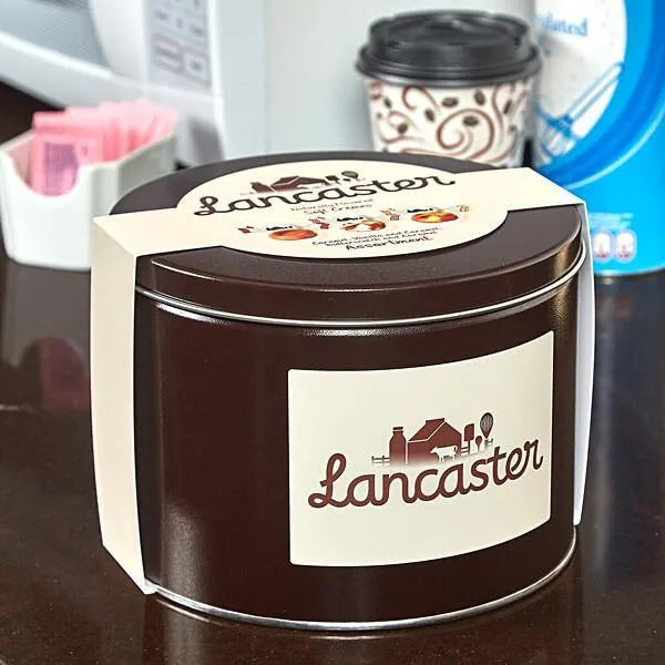 Lancaster Soft Cremes - Caramel, Vanilla, and Butterscotch - Caramel Candy: 2.5LB Gift Tin