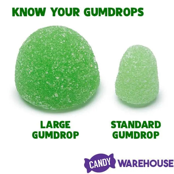 Large Gumdrops Candy: 24-Ounce Tub