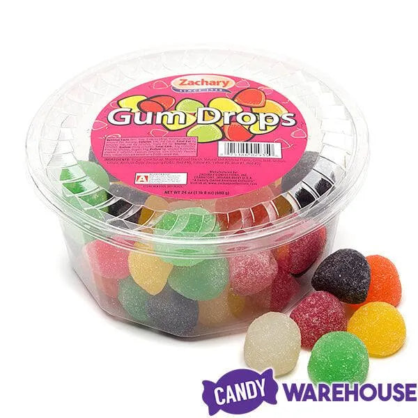 Large Gumdrops Candy: 24-Ounce Tub