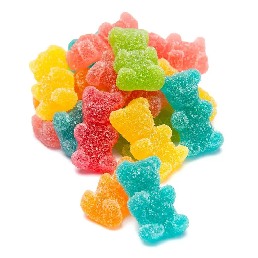 Large Sugared Gummy Bears: 5LB Bag