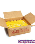 Lemon Hard Candy Sticks: 100-Piece Box