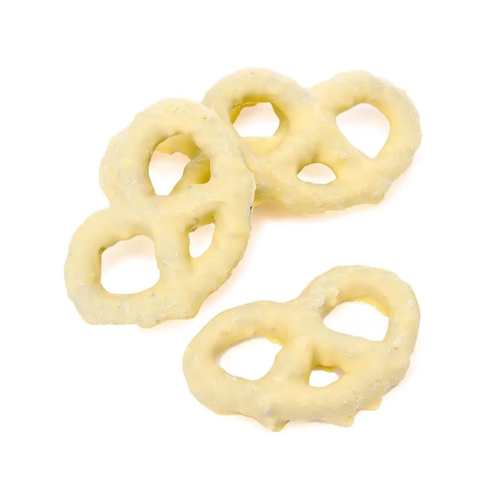 Lemon Yogurt Covered Mini Pretzels: 1LB Bag