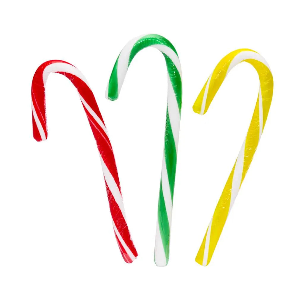 Lemonhead and Friends Assorted Candy Canes: 12-Piece Box