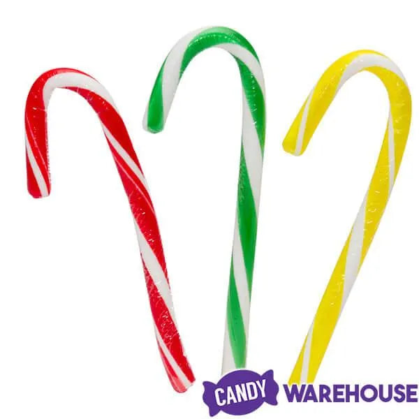 Lemonhead and Friends Assorted Candy Canes: 12-Piece Box