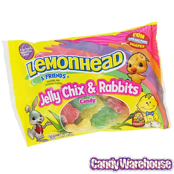 Lemonhead & Friends Jelly Chix and Rabbits: 13-Ounce Bag