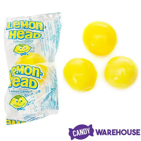 Lemonhead Candy: 150-Piece Tub