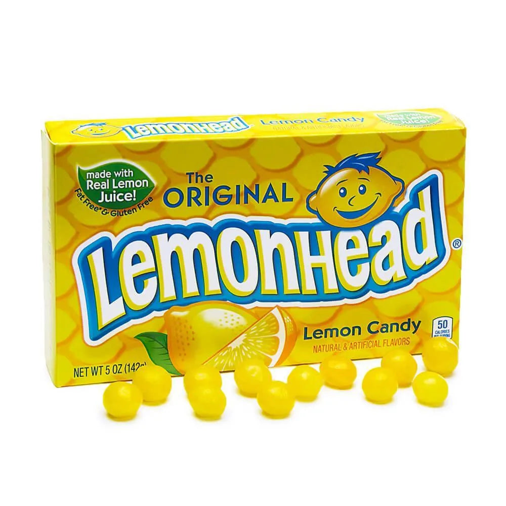 Lemonhead Candy 5-Ounce Packs: 12-Piece Box