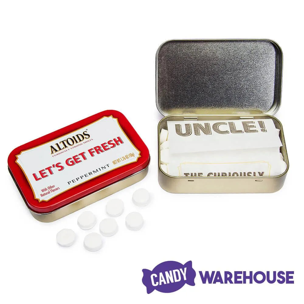 Let's Get Fresh Peppermint Altoids Mint Tins: 6-Piece Box