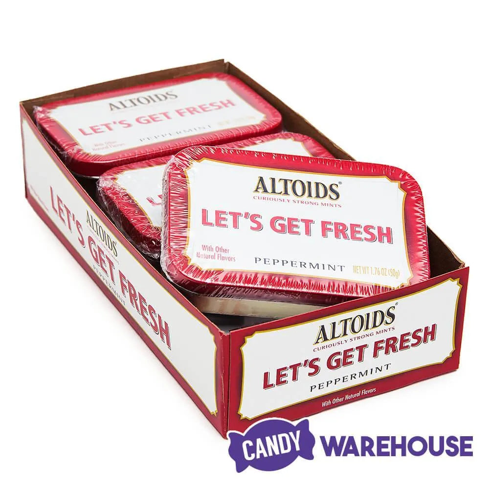 Let's Get Fresh Peppermint Altoids Mint Tins: 6-Piece Box