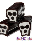 Licorice Skulls Candy: 5LB Bag