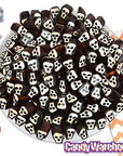 Licorice Skulls Candy: 5LB Bag