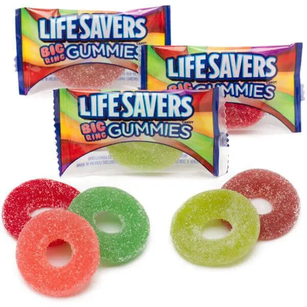 LifeSavers 5 Flavors Big Gummy Rings: 150-Piece Bag