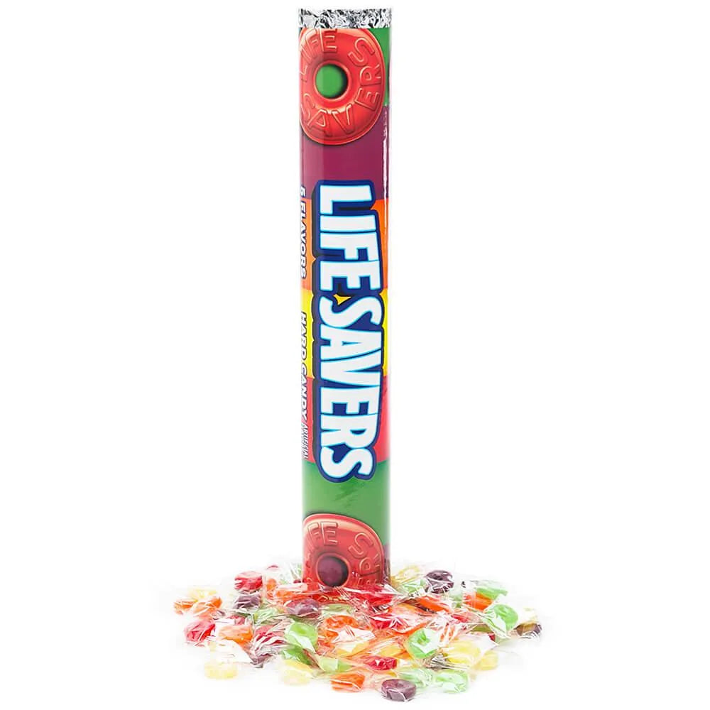 LifeSavers 5 Flavors Hard Candy Big Bank: 15-Ounce Tube