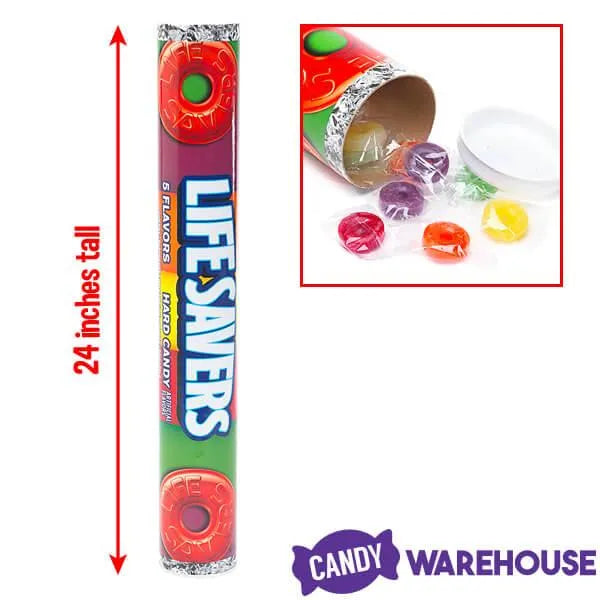 LifeSavers 5 Flavors Hard Candy Big Bank: 15-Ounce Tube