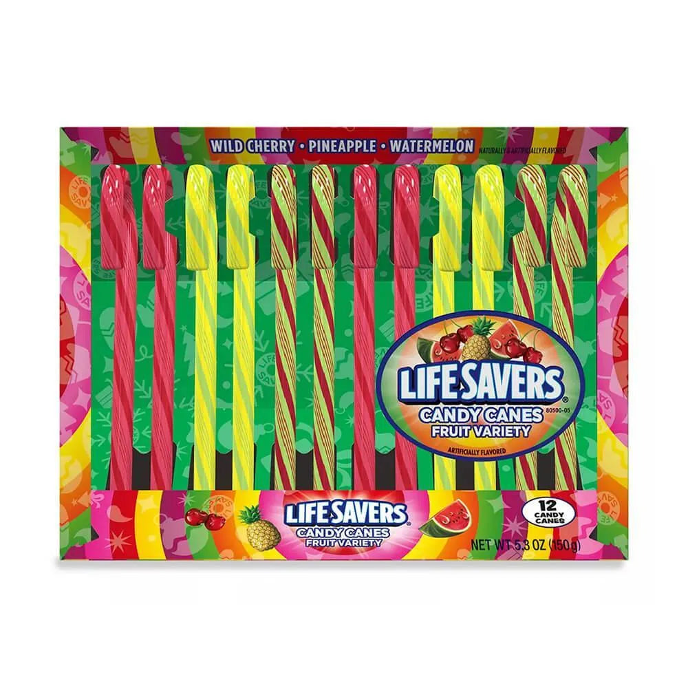 LifeSavers Candy Canes: 12-Piece Box