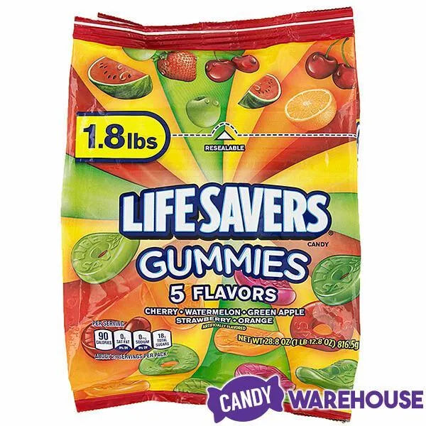 LifeSavers Gummies Candy - 5 Flavors: 1.6LB Bag