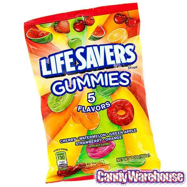 LifeSavers Gummies Candy - 5 Flavors: 5LB Box