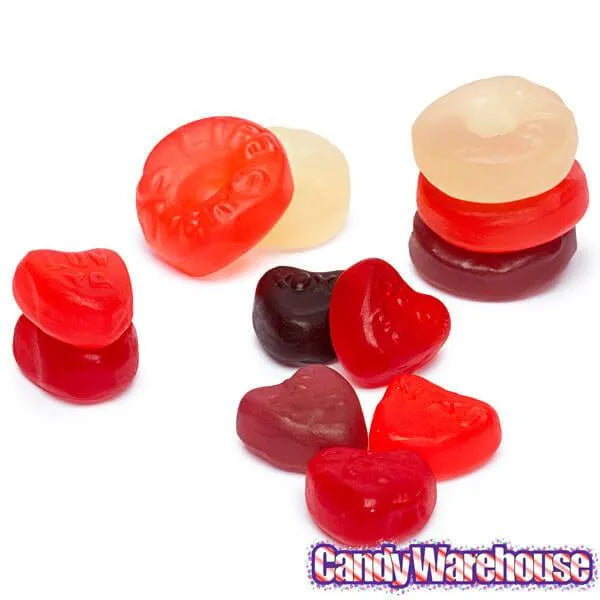 LifeSavers Gummies Candy Filled Plastic Hearts: 12-Piece Display