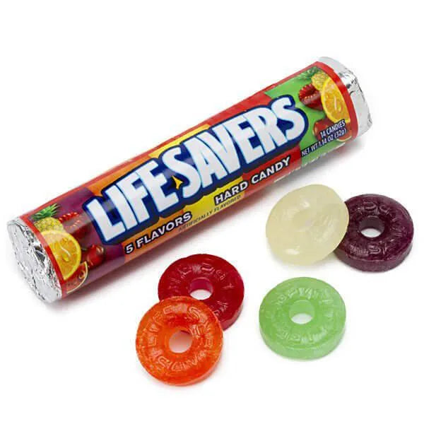 LifeSavers Hard Candy Rolls - 5 Flavors: 20-Piece Pack