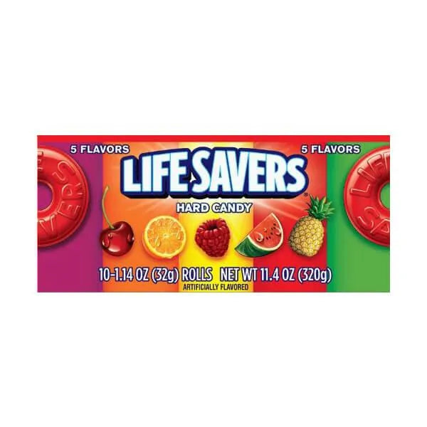 LifeSavers Hard Candy Rolls - 5 Flavors: 20-Piece Pack