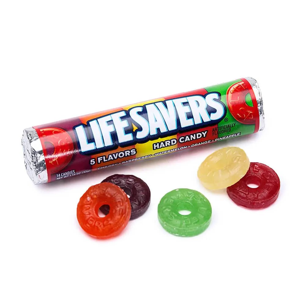 LifeSavers Hard Candy Rolls - 5 Flavors: 48-Piece Box