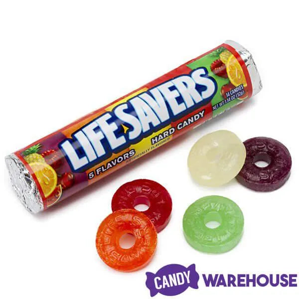 LifeSavers Hard Candy Rolls - 5 Flavors: 48-Piece Box