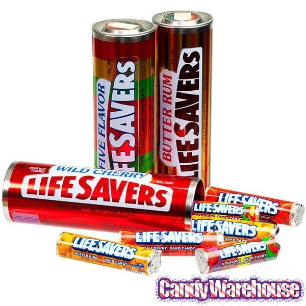 LifeSavers Hard Candy Rolls Tins: 3-Piece Set