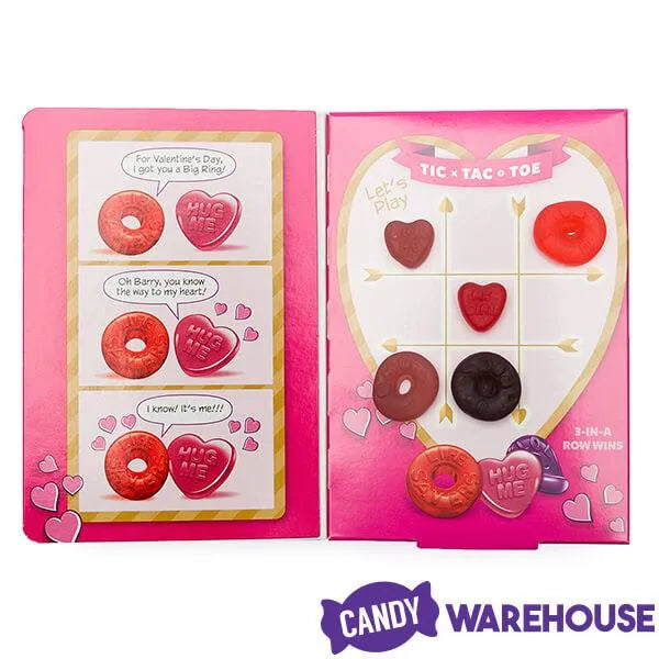 LifeSavers Message Hearts and Rings Gummies Candy Game Book