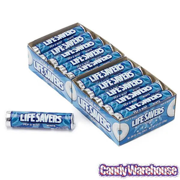 LifeSavers Mint Candy Rolls - Pep-O-Mint: 20-Piece Pack