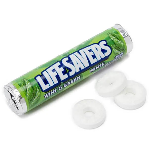 LifeSavers Mint Candy Rolls - Wint-O-Green: 20-Piece Pack