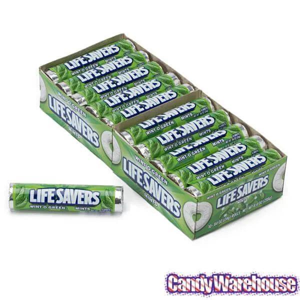 LifeSavers Mint Candy Rolls - Wint-O-Green: 20-Piece Pack