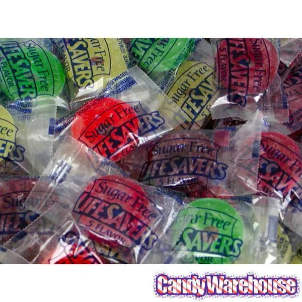 LifeSavers Sugar Free Hard Candy Singles - 5 Flavors: 240-Piece Box