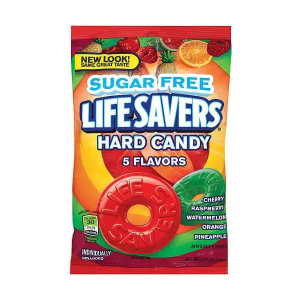 LifeSavers Sugar Free Hard Candy Singles - 5 Flavors: 240-Piece Box