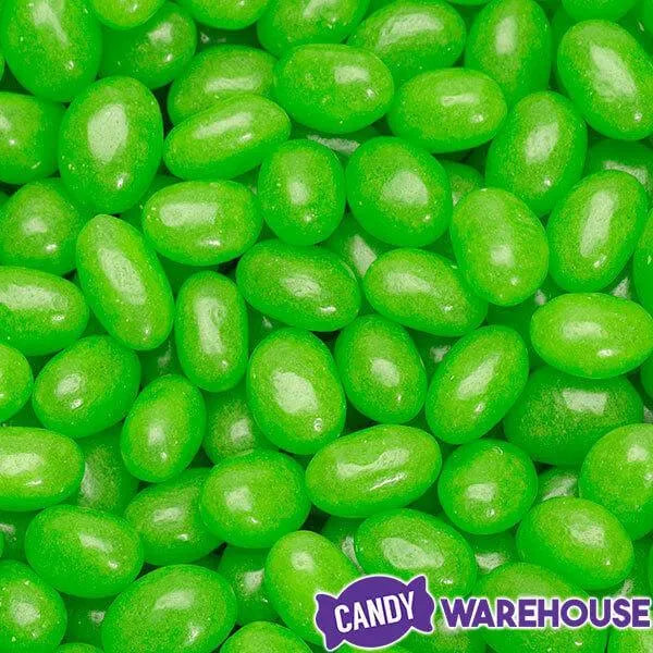 Light Green Jelly Beans - Lime: 2LB Bag