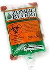 Lime Liquid Candy Zombie Blood Bags: 12-Piece Box