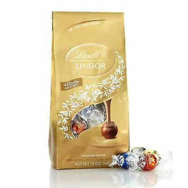 Lindt Lindor Chocolate Truffles Assortment: 45-Piece Bag