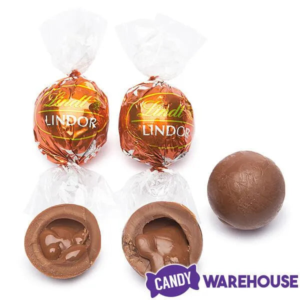 Lindt Lindor Pumpkin Spice Milk Chocolate Truffles: 8.5-Ounce Bag