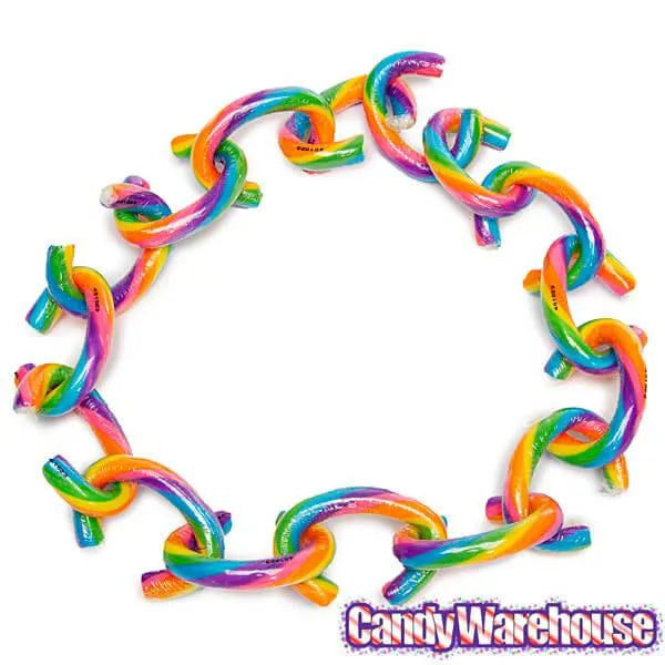 Linky Doodles Candy Chains - Rainbow: 28-Piece Box