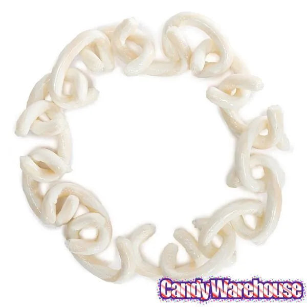 Linky Doodles Candy Chains - White: 28-Piece Box