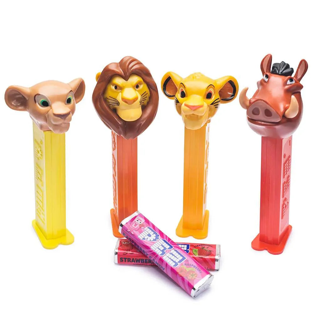 Lion King PEZ Candy Packs: 12-Piece Display