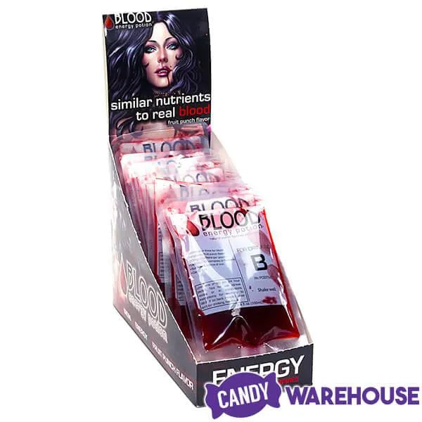 Liquid Candy Blood Energy Potion Bags: 12-Piece Box