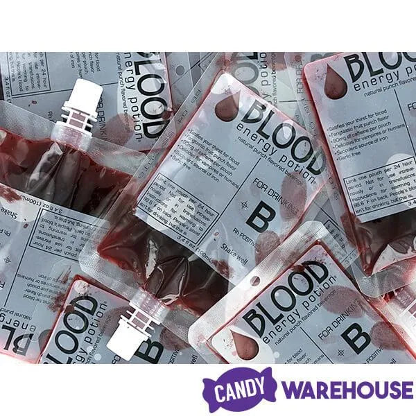 Liquid Candy Blood Energy Potion Bags: 12-Piece Box