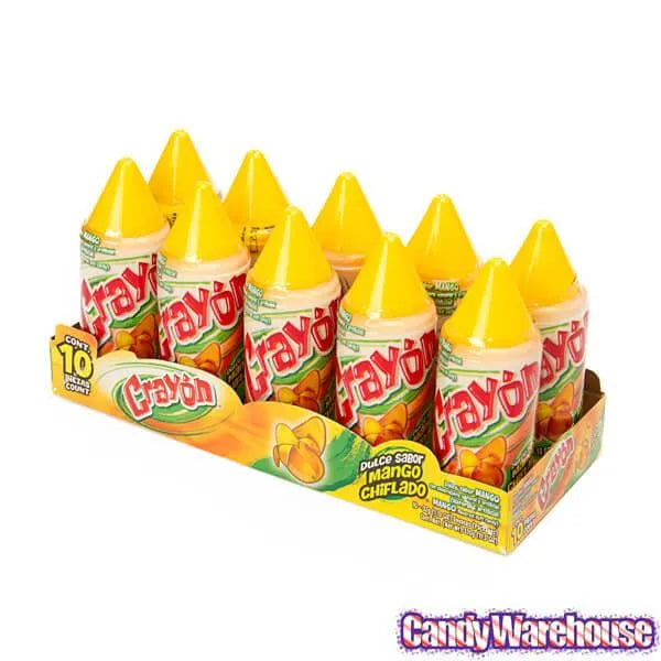 Lorena Candy Crayon - Mango: 10-Piece Pack