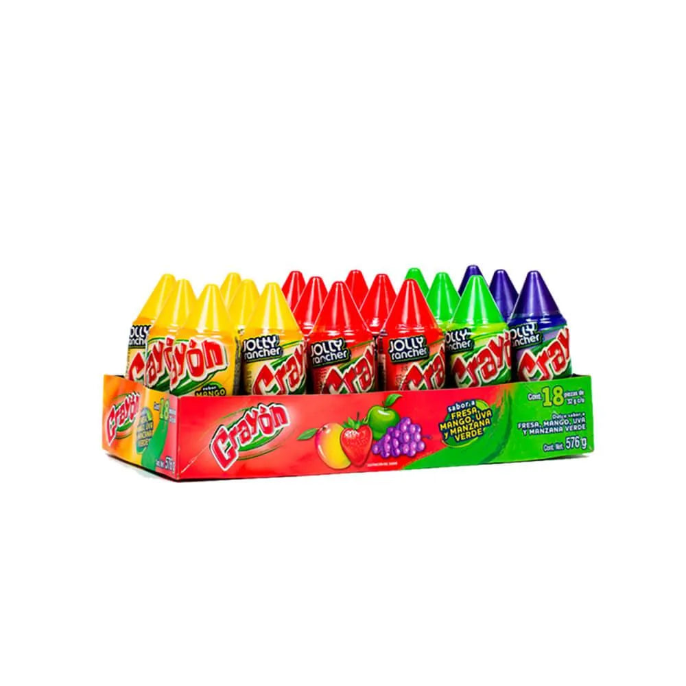 Lorena Candy Crayons - Assorted: 18-Piece Pack