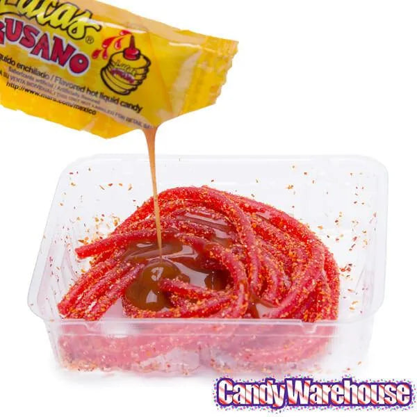 Lucas Salsaghetti Watermelon Candy Packs: 12-Piece Box