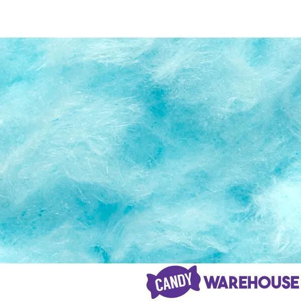 Lupy Lups Blue Cotton Candy .5-Ounce Packs - Blue Raspberry: 10-Piece Bag